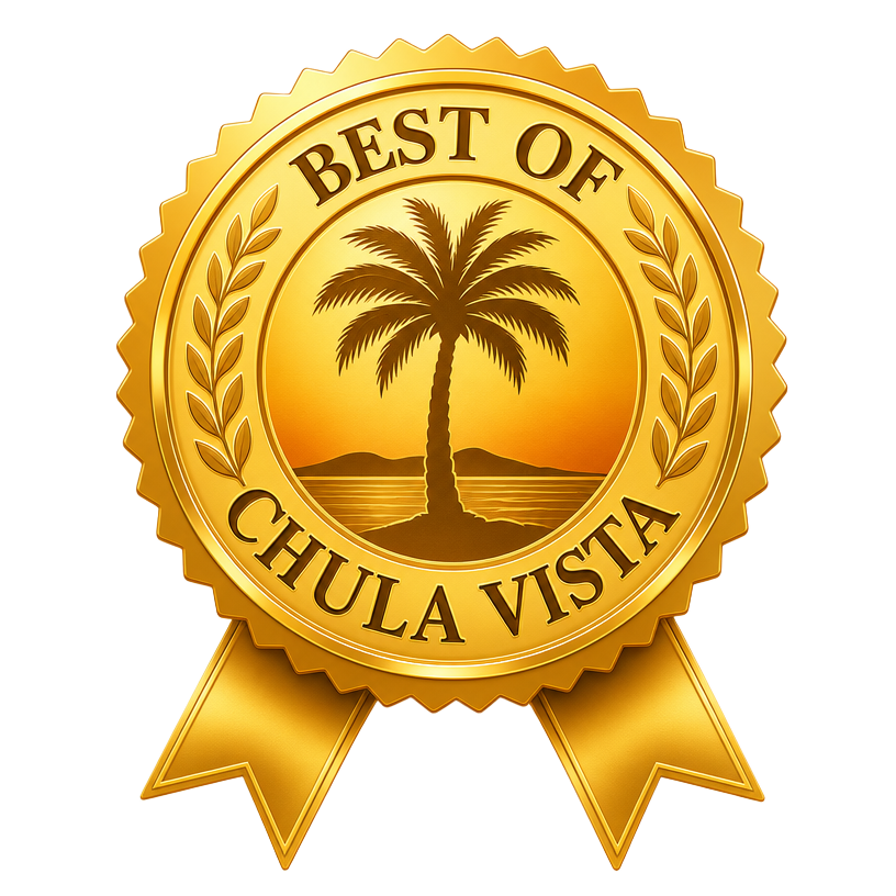 Best of Chino Hills gold award badge